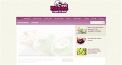 Desktop Screenshot of cestmamanquilafait.com